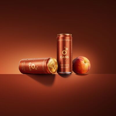 Cans alpská voda broskyňa ľadový čaj 330 ml*ZO