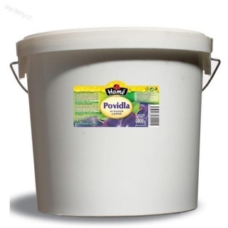 Lekvár sladený slivkový s jablkami 4kg Hamé