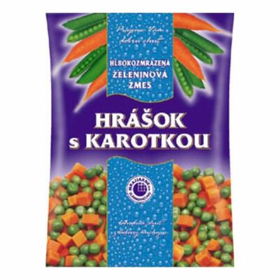 Mrazená Zmes zeleninová Hrášok, mrkva 350g Sládkovičovo