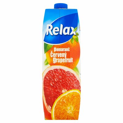 Relax Džús Pomaranč červený grapefruit 1 l
