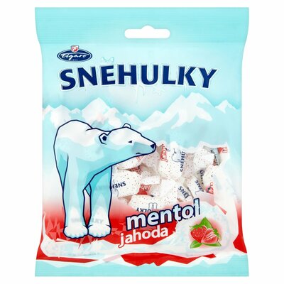 Snehulky Mentol Jahoda, Figaro 90 g