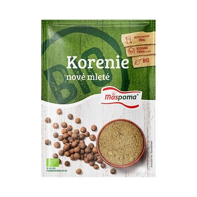 Korenie BIO Korenie nové mleté 20g Mäspoma