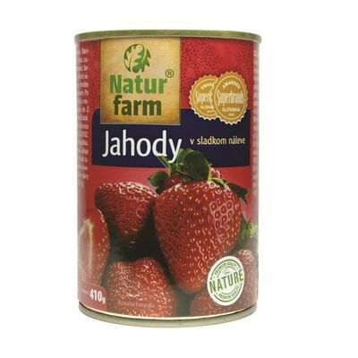 Kompót Jahody 400g Natur Farm