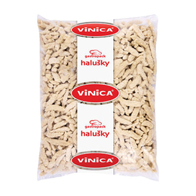 Mrazené Halušky zemiakové 2,5kg Vinica