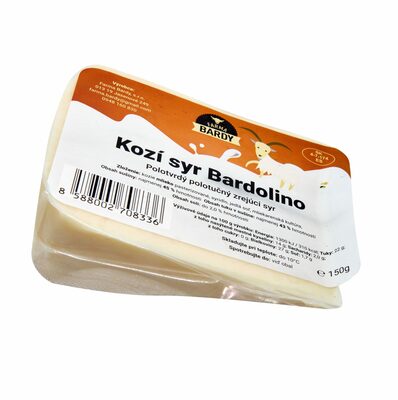 Syr kozí Bardolino natural 150g Farma Bardy