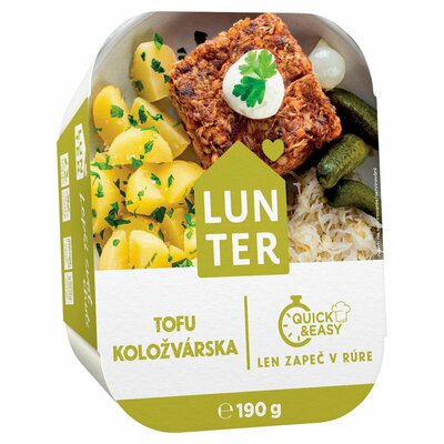 Quick&amp;Easy tofu Koložvárska 190g Lunter