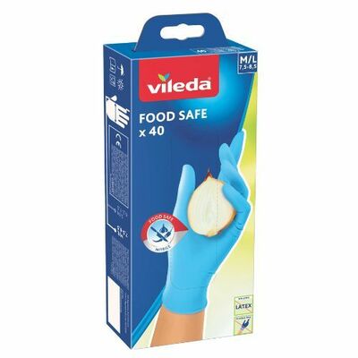Vileda Food Safe rukavice M/L 40ks