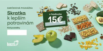 Darčekový poukaz 15 EUR eshop