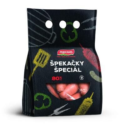Špekačky špeciál OA taška 800g Mecom VÝPREDAJ