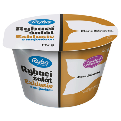 Šalát Rybací Exklusiv 140g Ryba More Zdravia