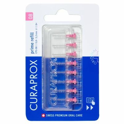 Curaprox CPS 08 Prime Refill medzizubné kefky 8ks
