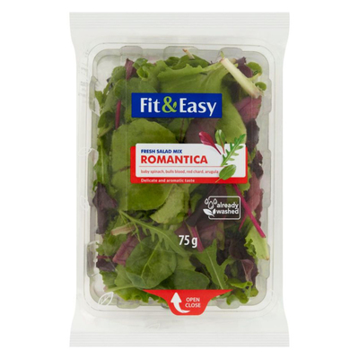 Šalát mix Fit&amp;Easy Romantika mix 75g