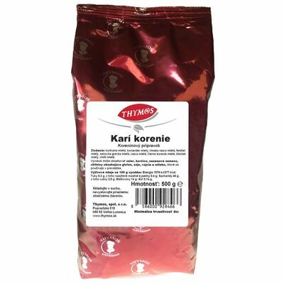 Zmes korenia Kari 500g Thymos