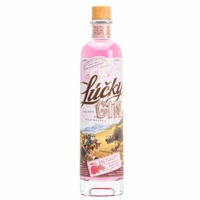 Lúčky Pink Gin 37,5% 0,7 l