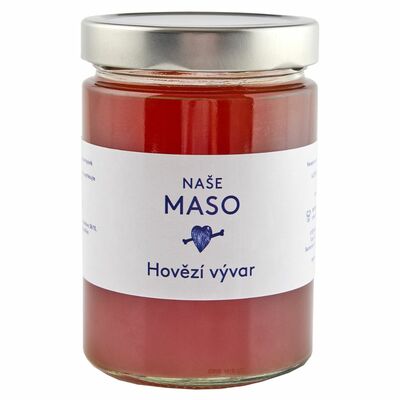 Hovädzí vývar 500g Naše maso