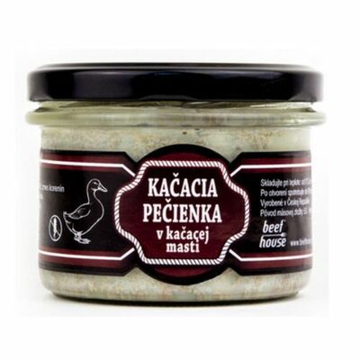 Kačacie pečienky v kačacej masti 190g Beef House
