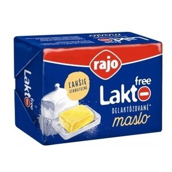 Maslo bezlaktózové 82% 125g Rajo