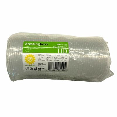 Viečko priehľadné pre dressingovú misku WI74800, 50 ks