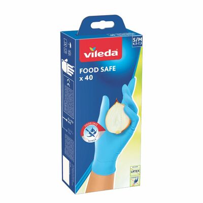 Vileda Food Safe rukavice S/M 40ks