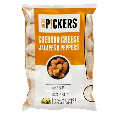 Mr.Jalapenos papričky Cheddar 1kg McCain