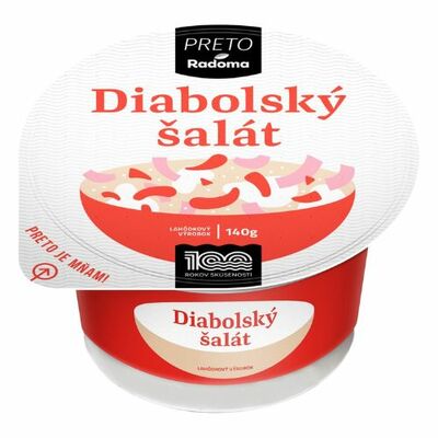 Šalát Diabolský 140g PRETO Radoma