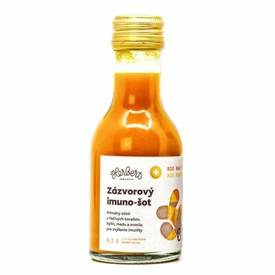 Zázvor Imuno šot Rakytník &amp;amp; Kurkuma 100ml Herbert