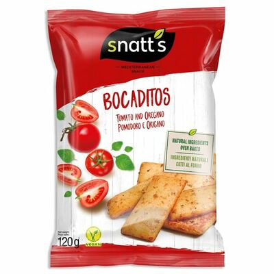 Snatt´s Bocaditos Tomato and Oregano 120g