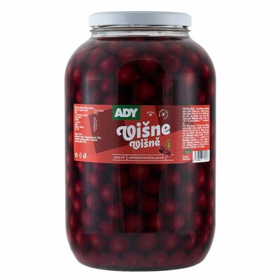 Kompót Višne bez kôstky 3720ml (3600g) Ady