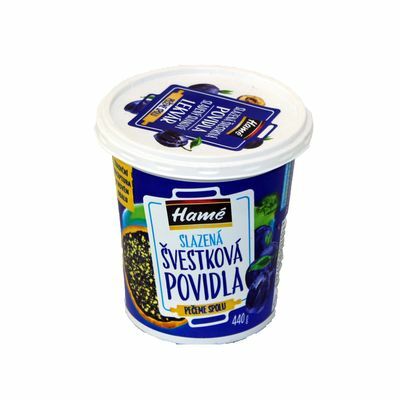 Lekvár sladený slivkový 440g Hamé