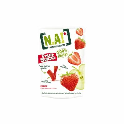 N.A! ovocné tyčinky jahoda 35g