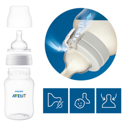 Avent Fľaša Anti-colic 125ml 0m+