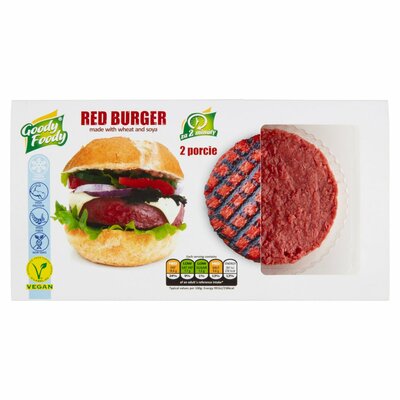Mr.Vegan Red Burger 226g Goody Foody