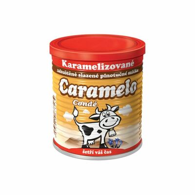 Condé Caramelo zahutené sladené mlieko 397g Bohemilk