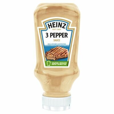 Omáčka 3 druhy korenia 220g Heinz