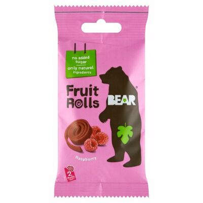 Bear ovocné rolky Malina 20g
