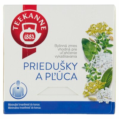 TEEKANNE Priedušky a pľúca, bylinkový čaj 20 g
