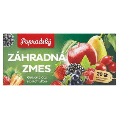 Popradský Záhradná zmes ovocný čaj s príchutou 20x2g