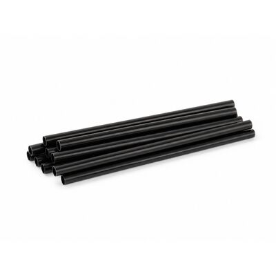 Slamky znovu použiteľné 8x150mm čierne 250ks
