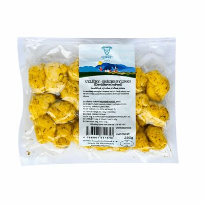 Mliečna farma Uzlíčky Grécke Bylinky 230g