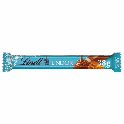 Lindt Lindor tyčinka slaný karamel 38g