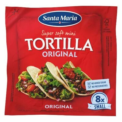 Tortilla pšeničná 8ks/15cm 200g Santa Maria