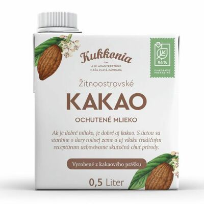Mlieko ochutené kakao 3,3% 500ml Kukkonia
