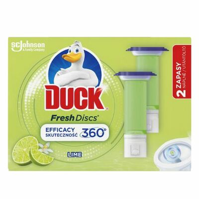 Duck Fresh Discs Lime čistič WC 2x36ml