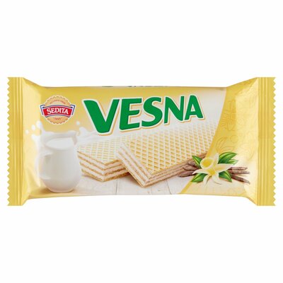 Vesna oblátky so smotanovým krémom 50g Sedita