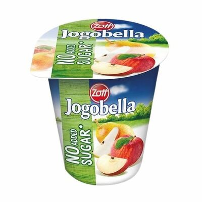 Jogurt Jogobella bez pri.cukru 150g Jab.Hruš. Zott