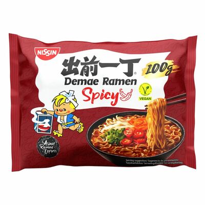 Nissin Instantná polievka Demae Ramen Pikant. 100g