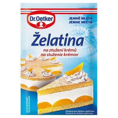 Želatína na stuženie krémov 20g Dr. Oetker