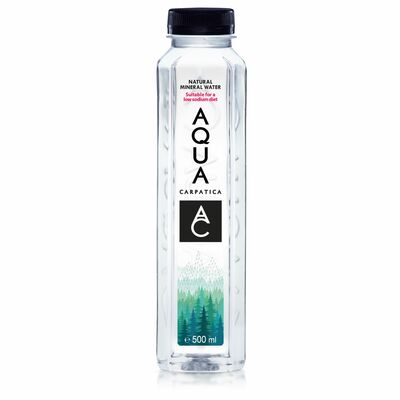 Aqua Carpatica minerálna voda neperlivá 500ml*ZO