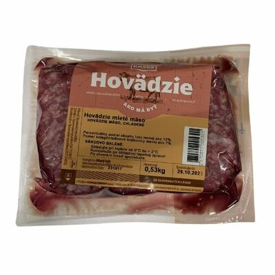 Hovädzie mleté mäso cca 500g KRAVA&amp;amp;CO