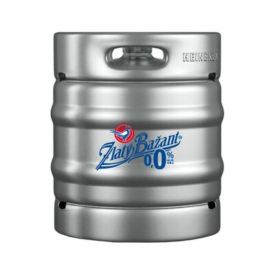 Pivo Zlatý Bažant Radler 0,0% KEG 15L*ZO
